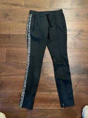 Pam & Gela Black Drawstring Jogger Pants
